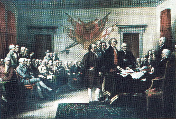 アメリカ独立宣言の署名