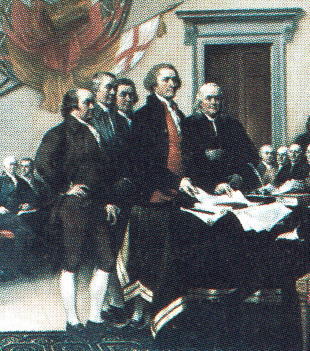 独立宣言への署名