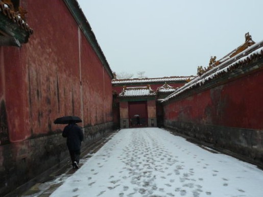城内の道