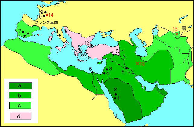 イスラーム帝国の拡大